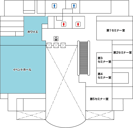 学園都市センター12階フロアマップ